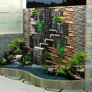 Bố trí tiểu cảnh sân vườn