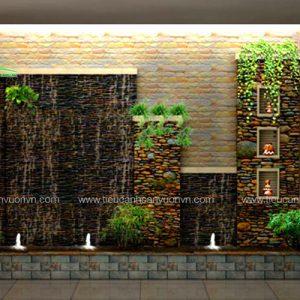 Thi công tiểu cảnh giếng trời
